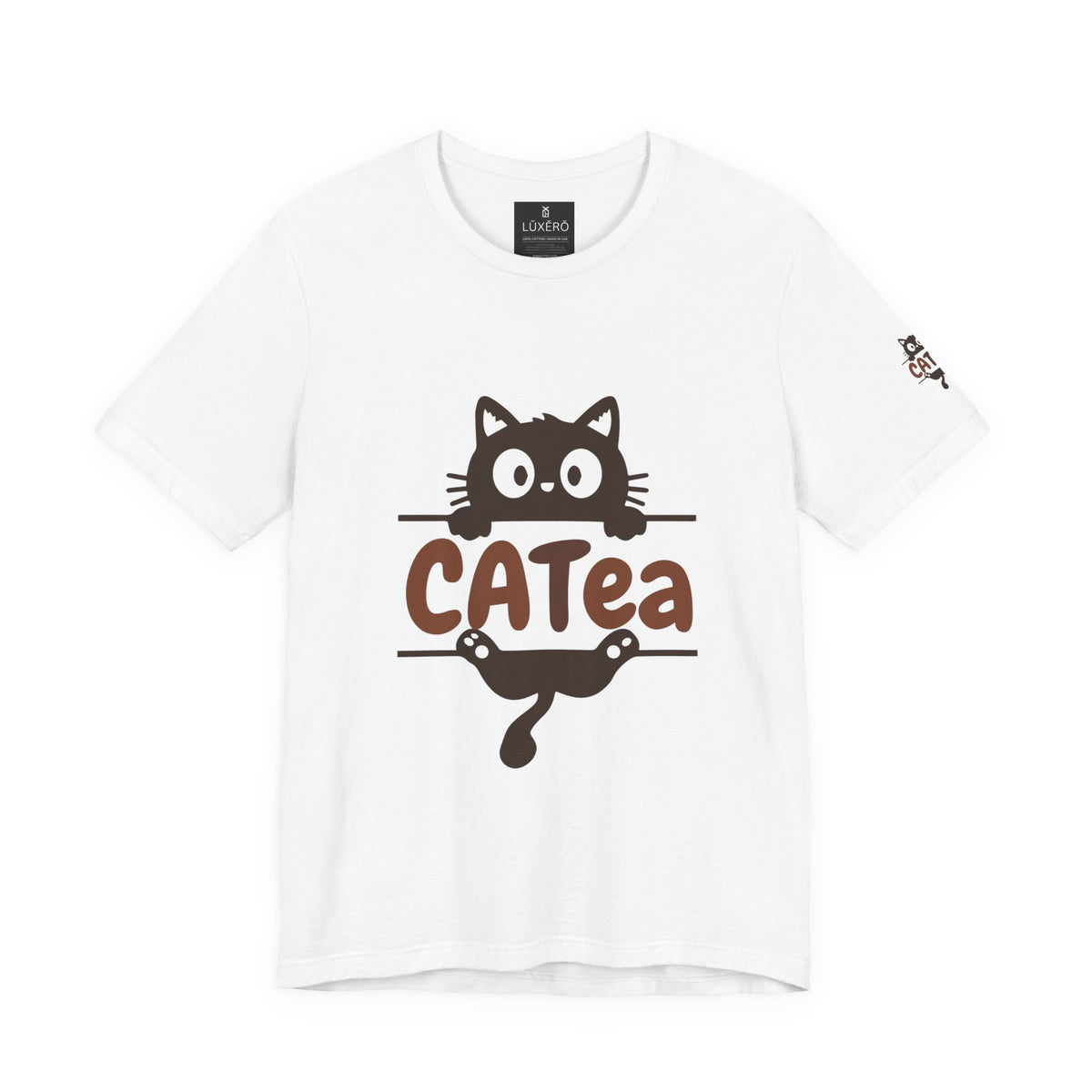 CATEa Cat Tee — Cute Cat Tea Pun Graphic T-Shirt