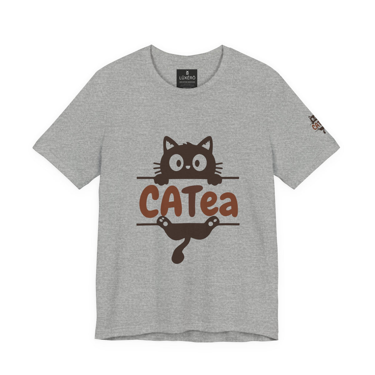 CATEa Cat Tee — Cute Cat Tea Pun Graphic T-Shirt