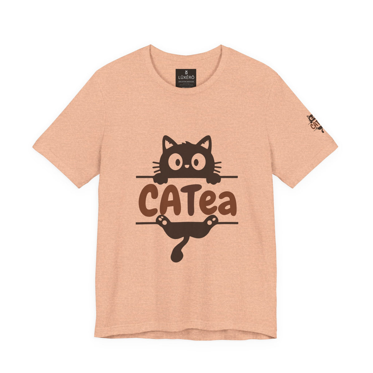 CATEa Cat Tee — Cute Cat Tea Pun Graphic T-Shirt