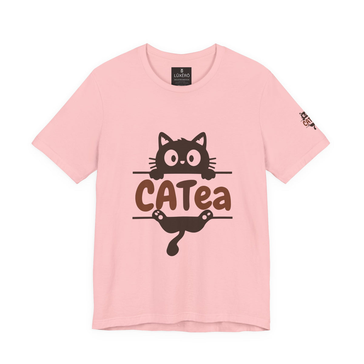 CATEa Cat Tee — Cute Cat Tea Pun Graphic T-Shirt