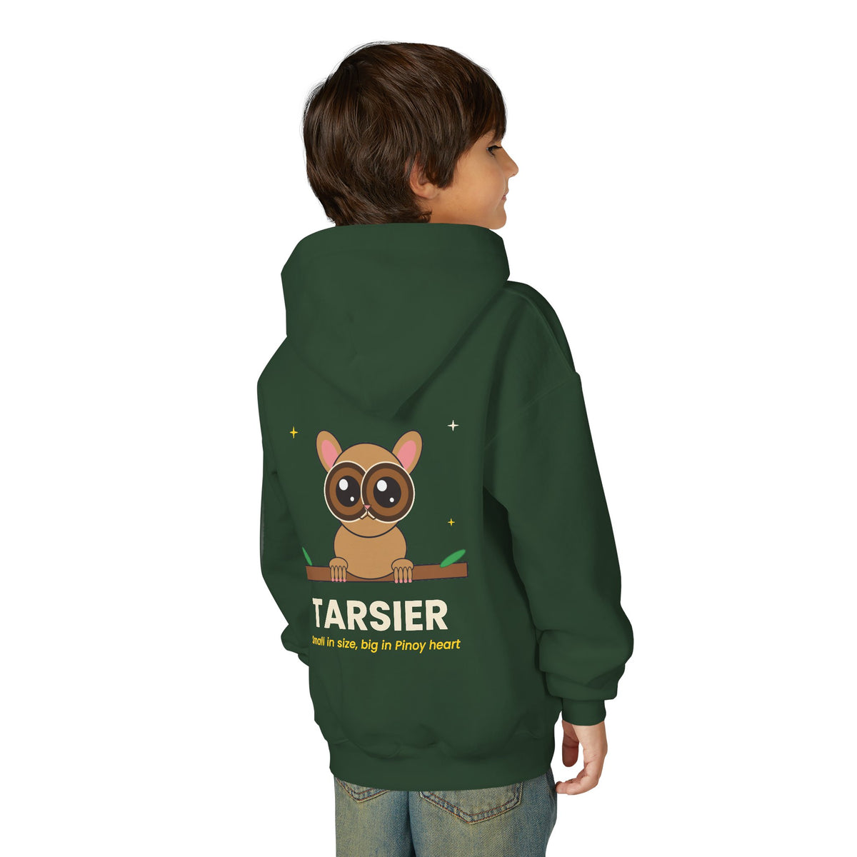 Tarsier Kids Hoodie — Cute Cartoon Tarsier Sweatshirt for Children