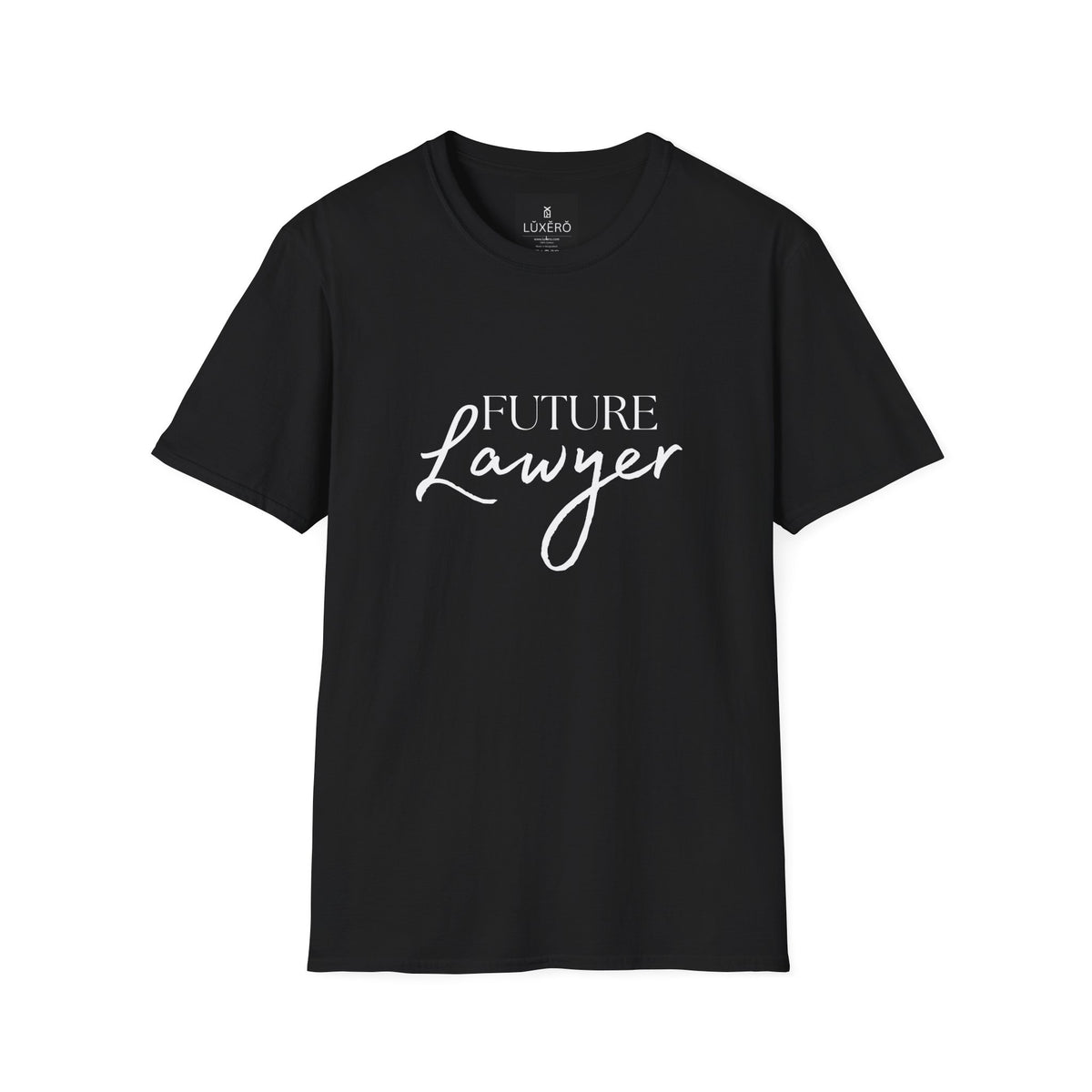 Future Lawyer T-Shirt — Aspiring Attorney Tee with Justice Scales