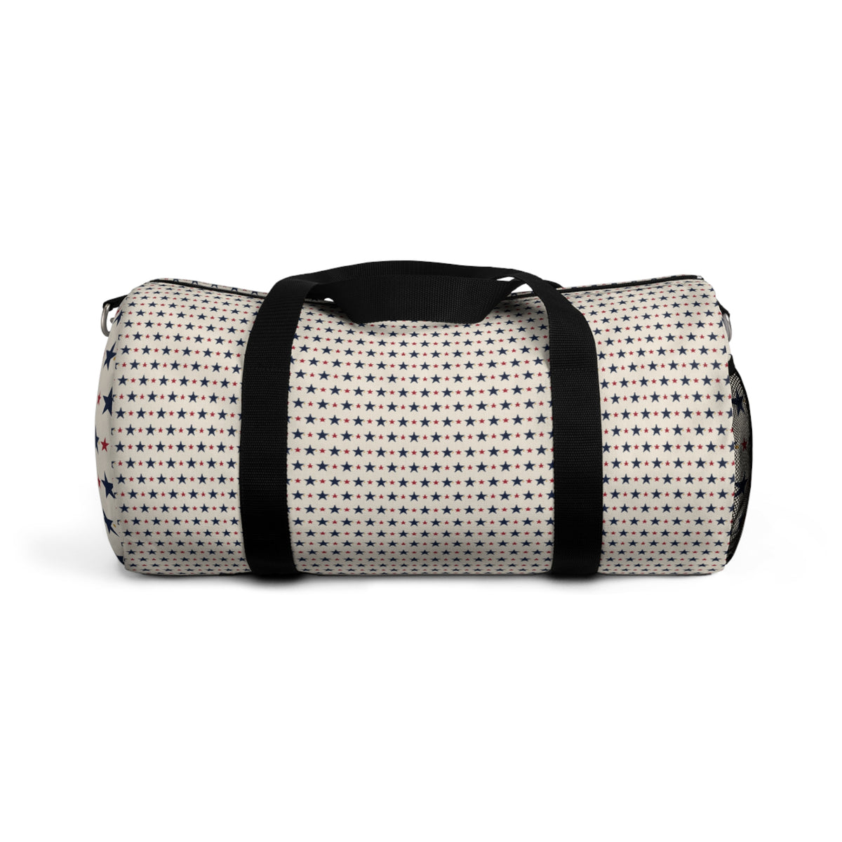 Patriotic Star Pattern Duffel Bag — Vintage Americana Travel Gym Bag