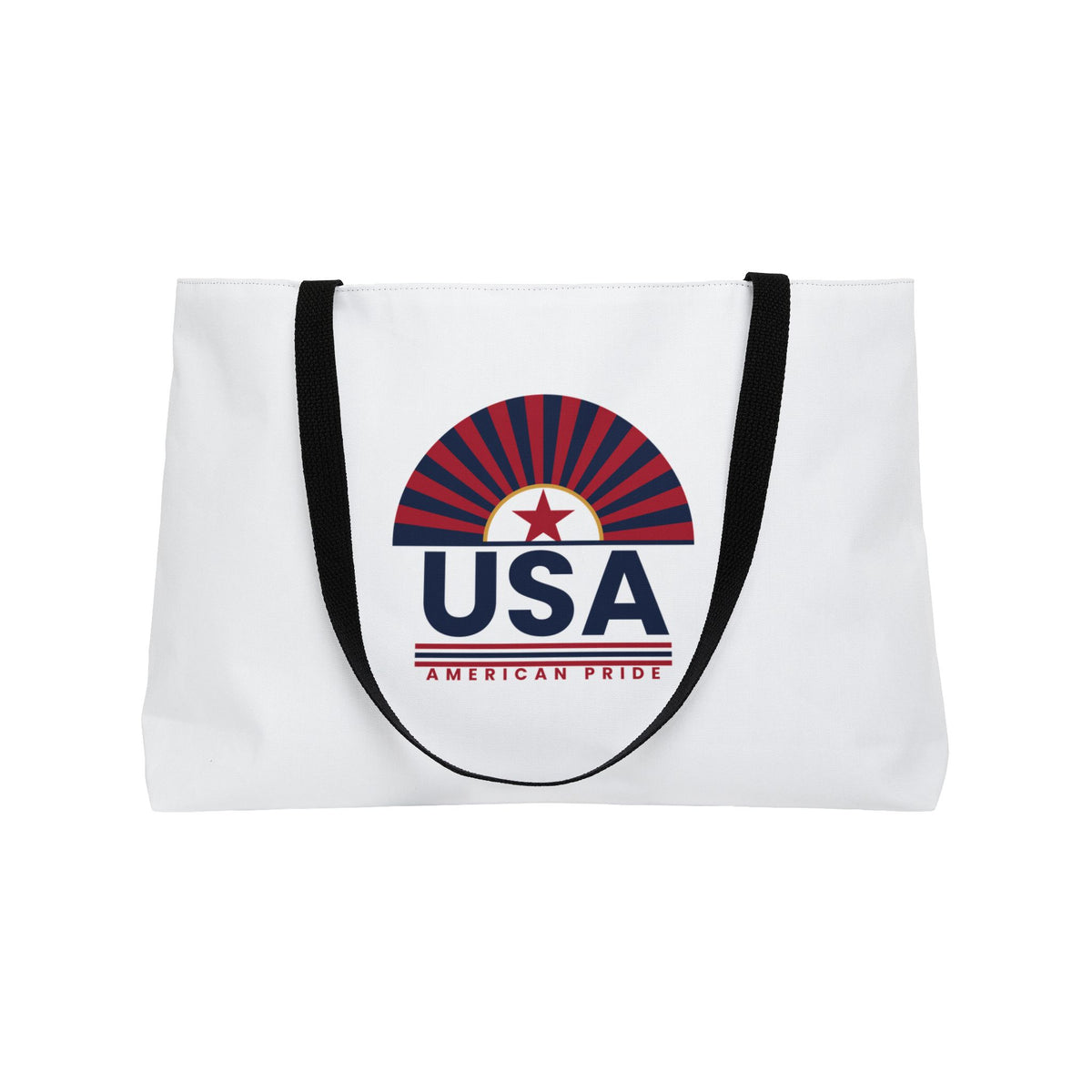 Weekender Tote Bag — USA American Pride Flag Tote (Est. 1776)