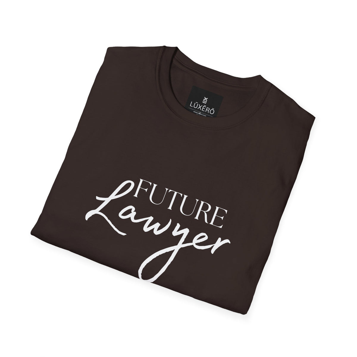 Future Lawyer T-Shirt — Aspiring Attorney Tee with Justice Scales