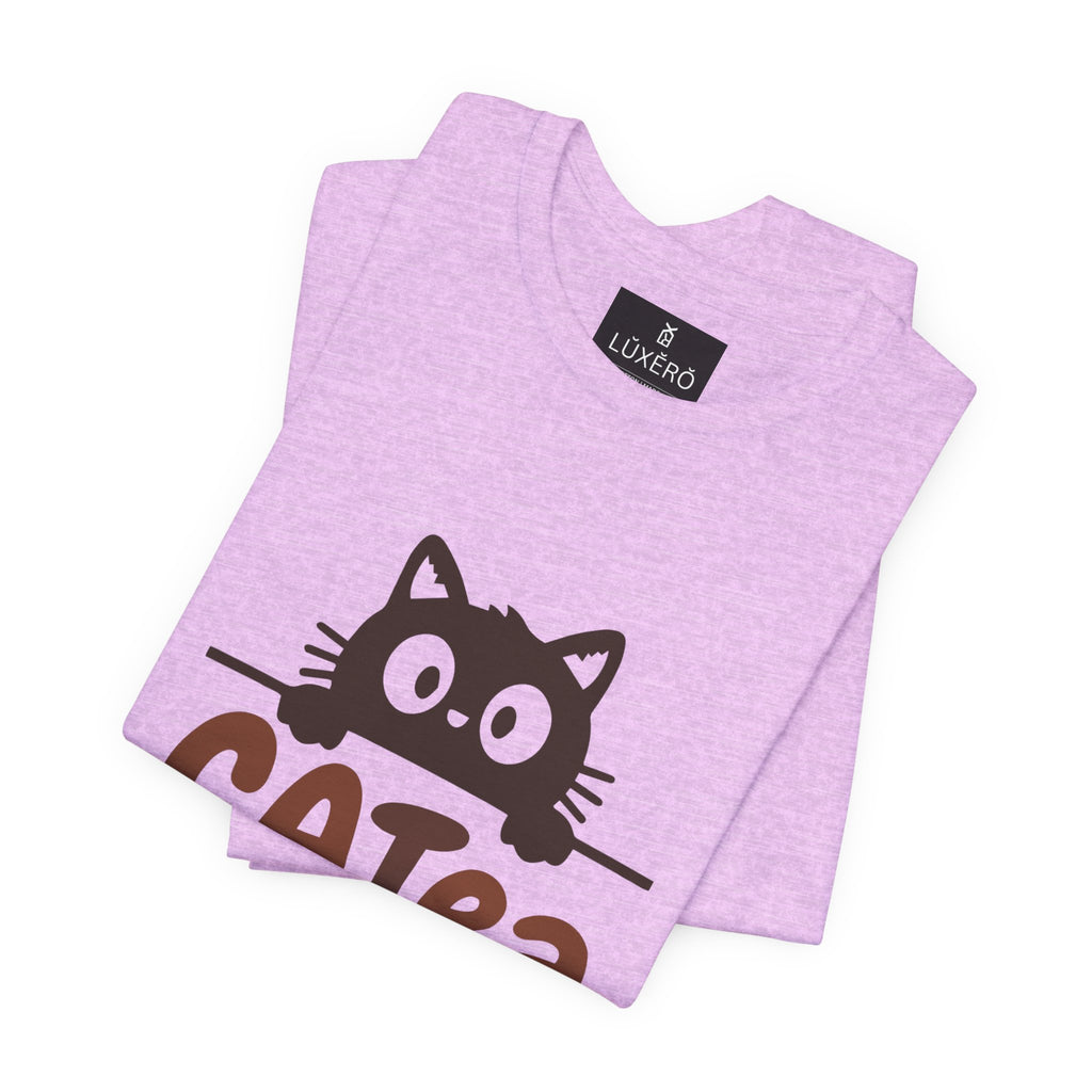 CATEa Cat Tee — Cute Cat Tea Pun Graphic T-Shirt